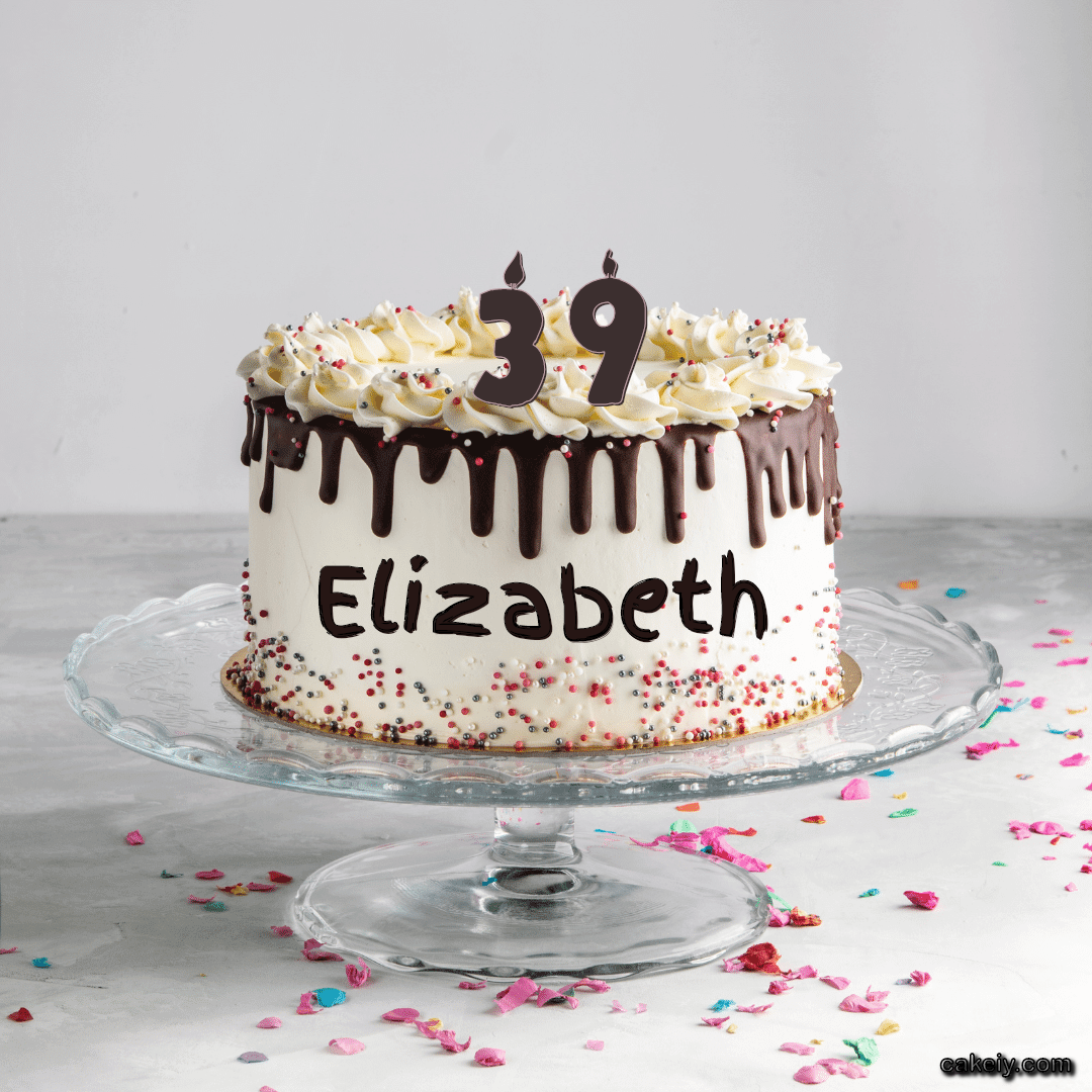 Creamy Choco Cake for Elizabeth