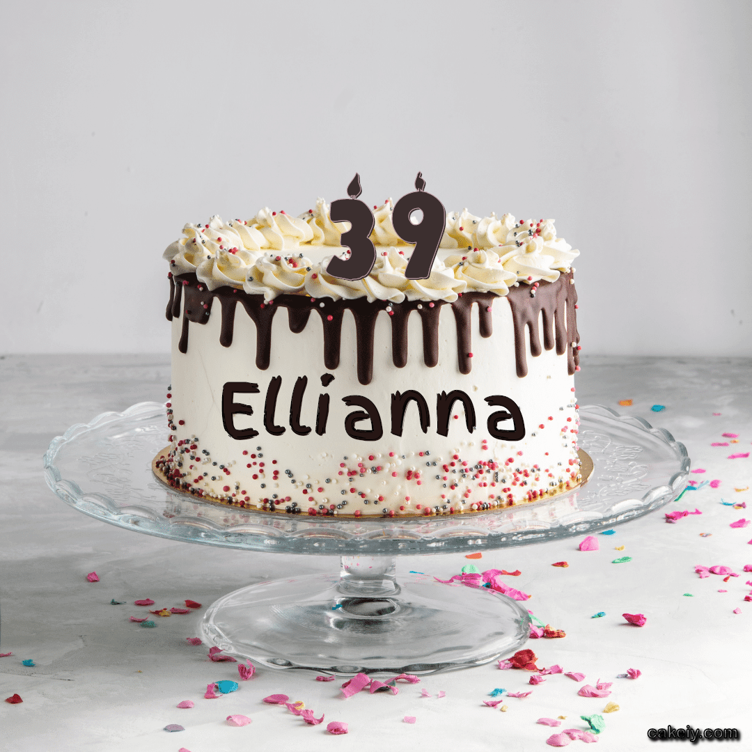 Creamy Choco Cake for Ellianna