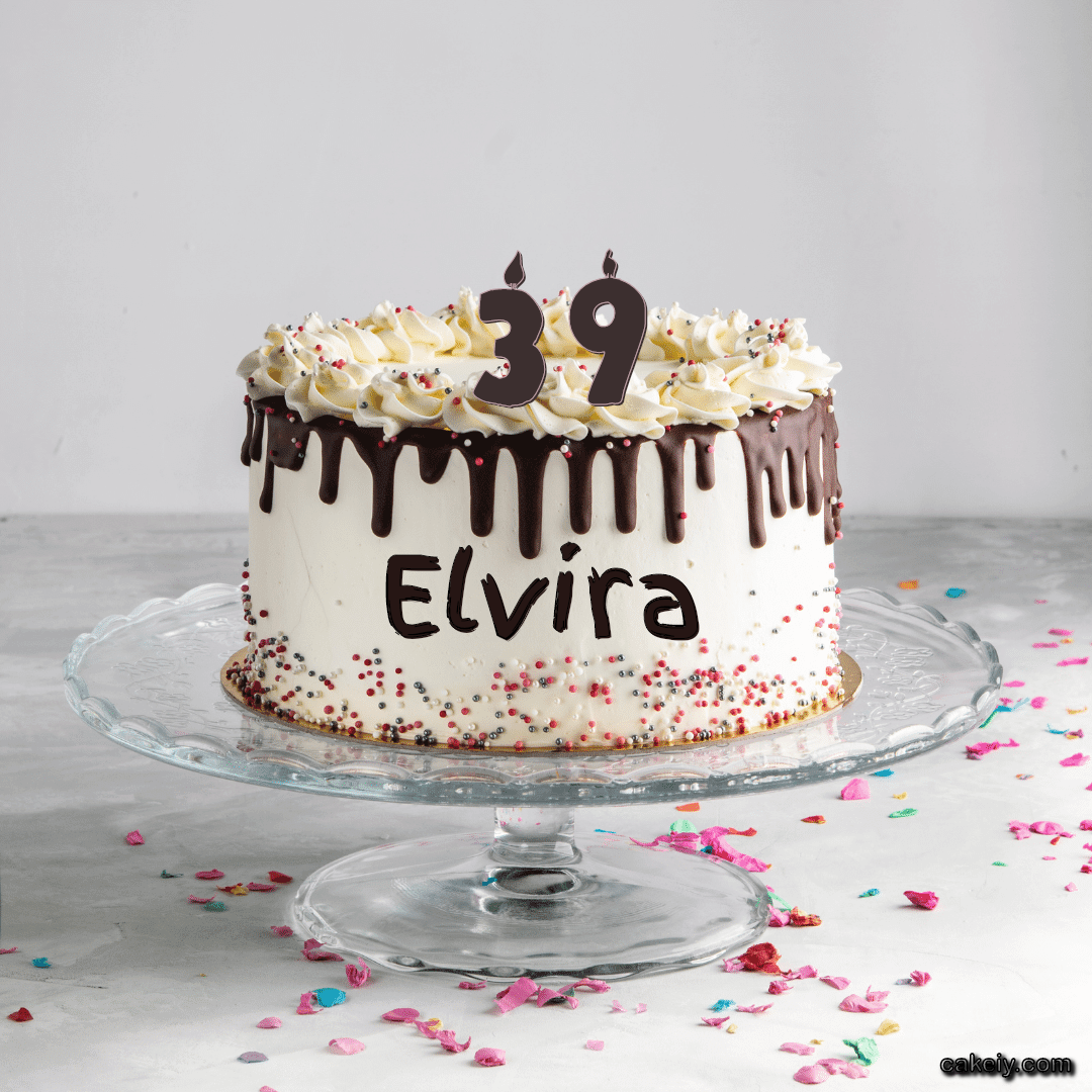 Creamy Choco Cake for Elvira
