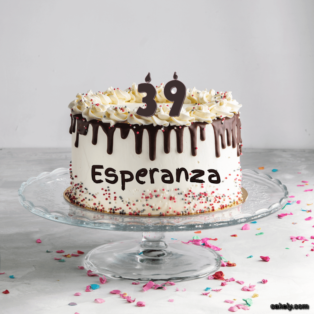 Creamy Choco Cake for Esperanza