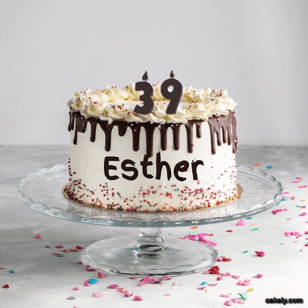Creamy Choco Cake for Esther