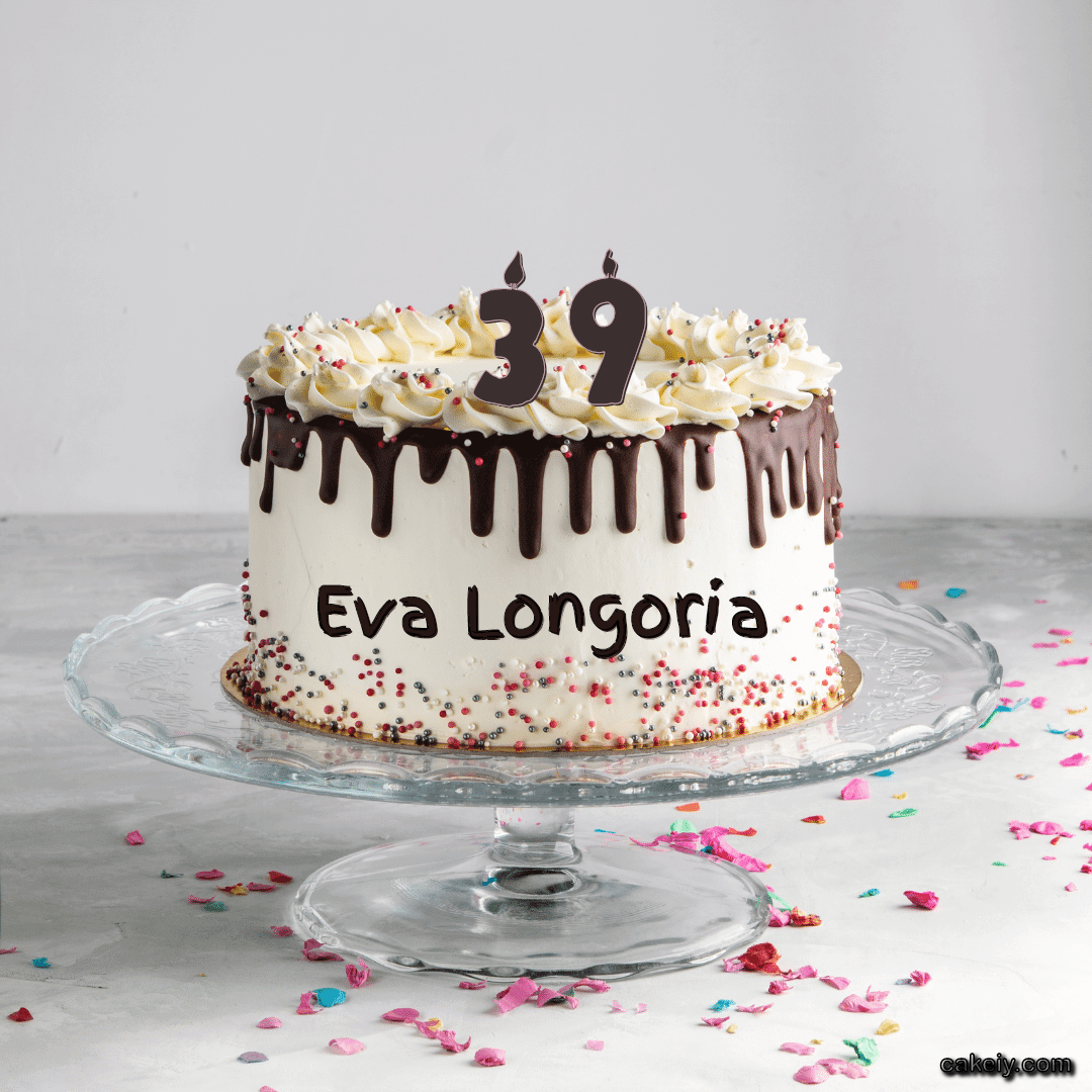 Creamy Choco Cake for Eva Longoria