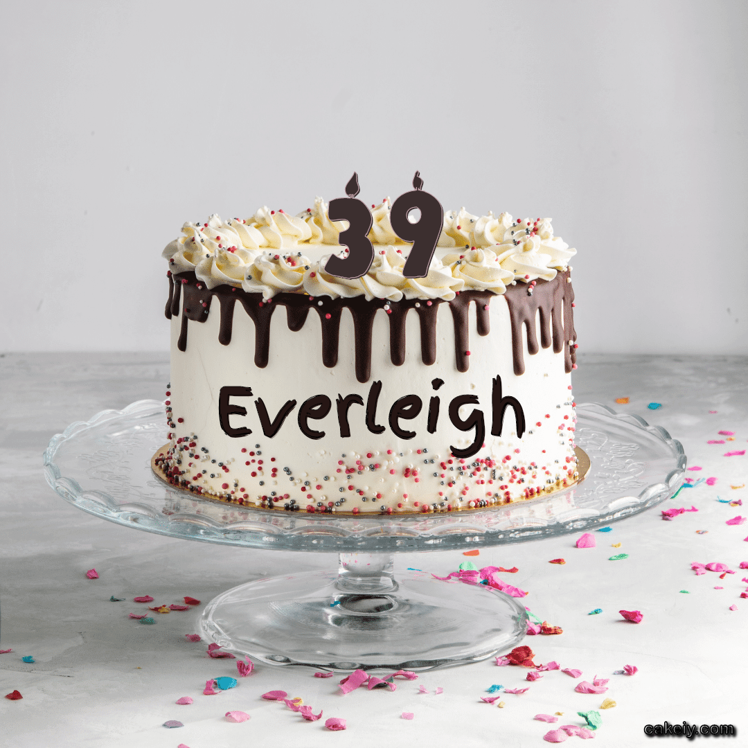 Creamy Choco Cake for Everleigh