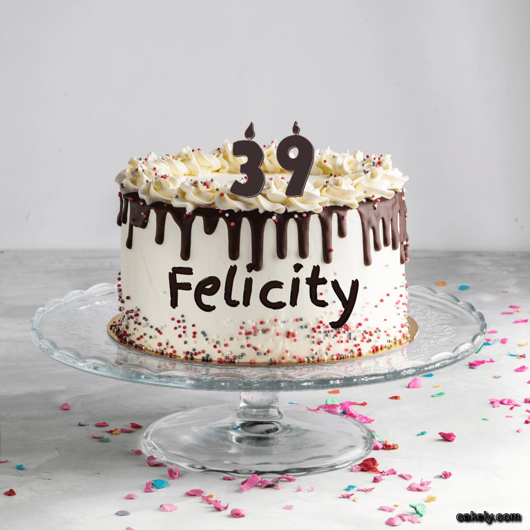 Creamy Choco Cake for Felicity