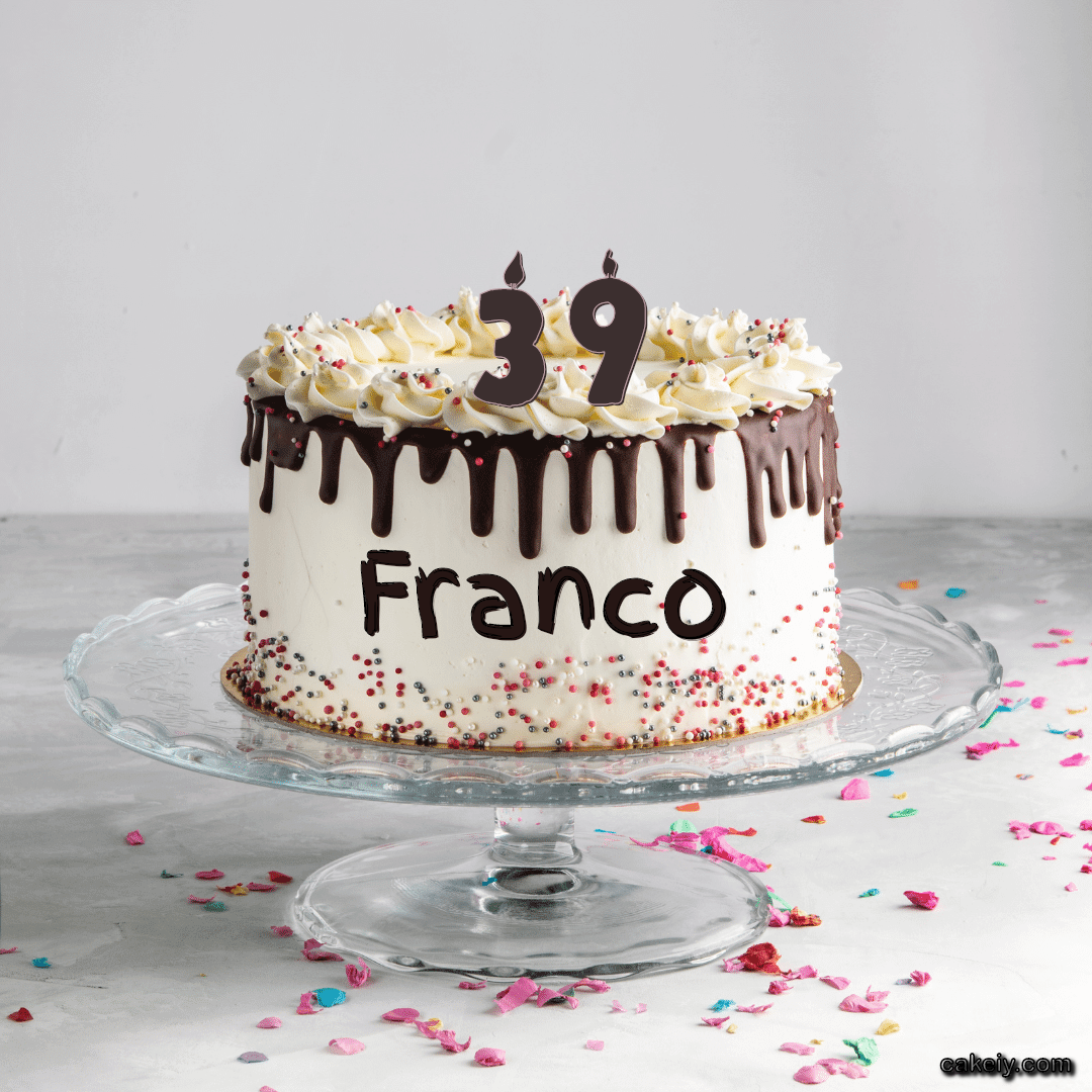 Creamy Choco Cake for Franco
