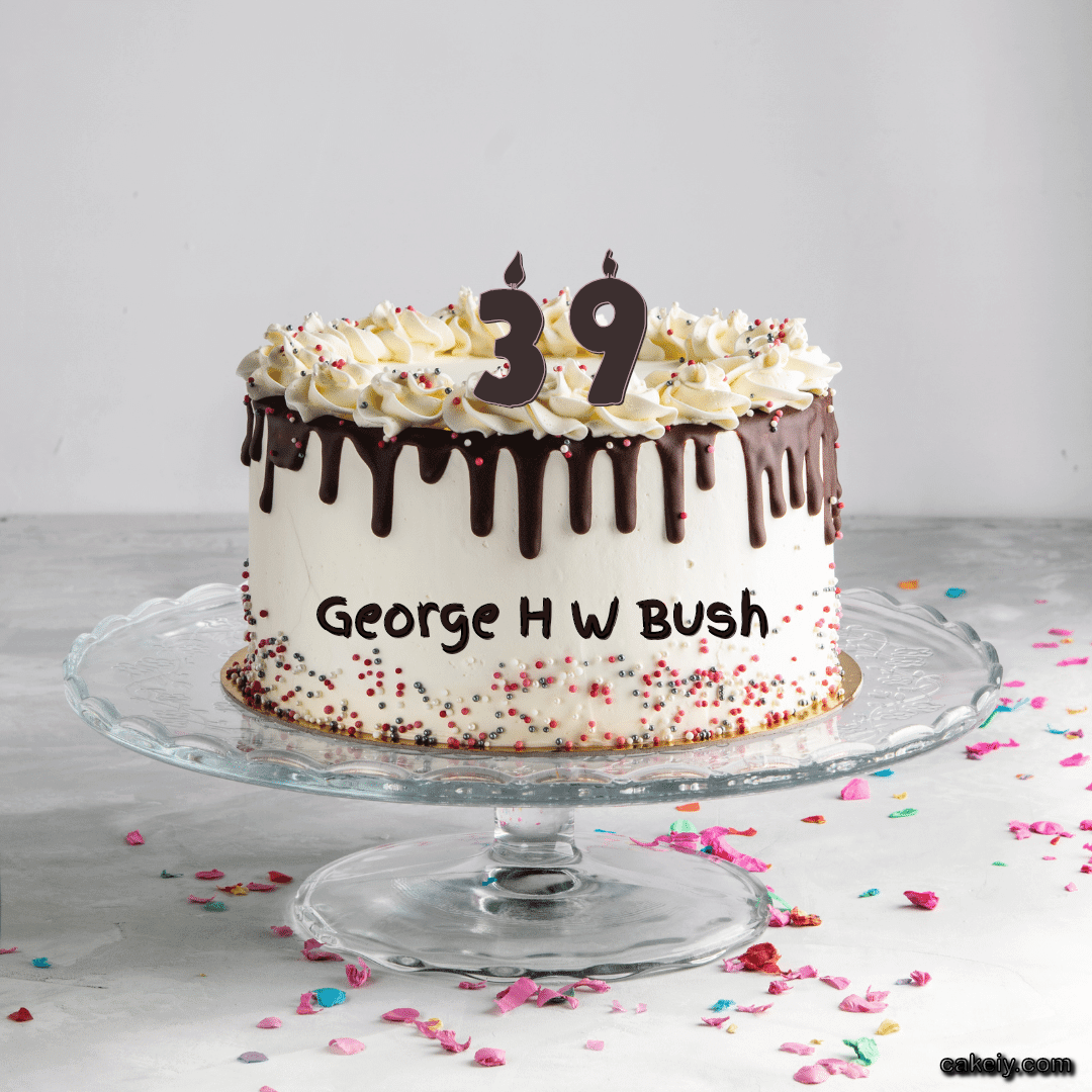 Creamy Choco Cake for George H W Bush