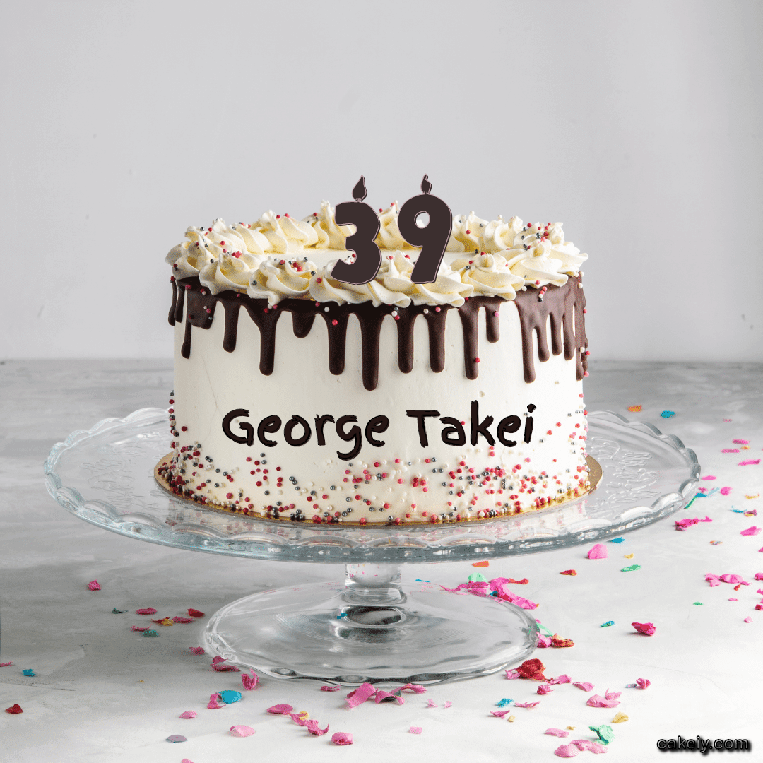 Creamy Choco Cake for George Takei