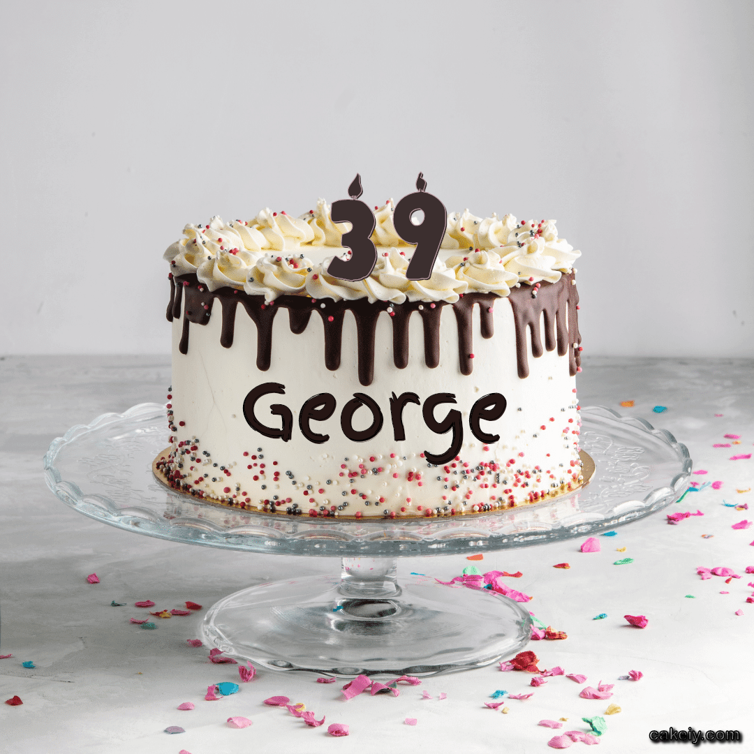 Creamy Choco Cake for George