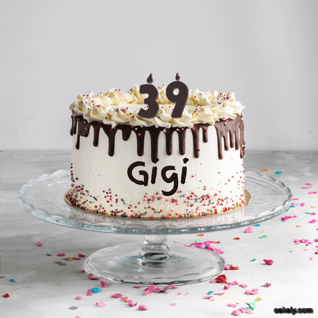 Creamy Choco Cake for Gigi