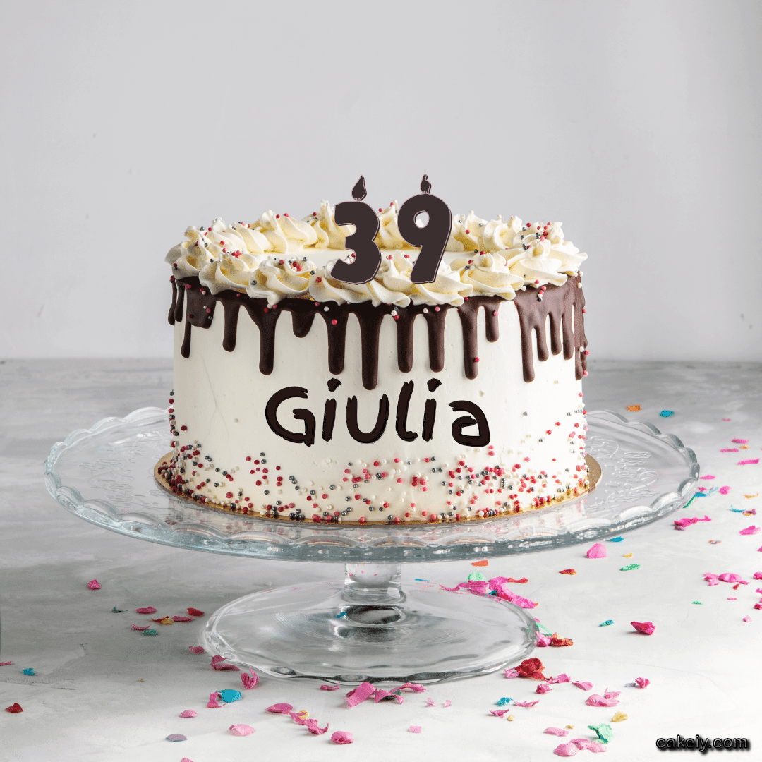 Creamy Choco Cake for Giulia