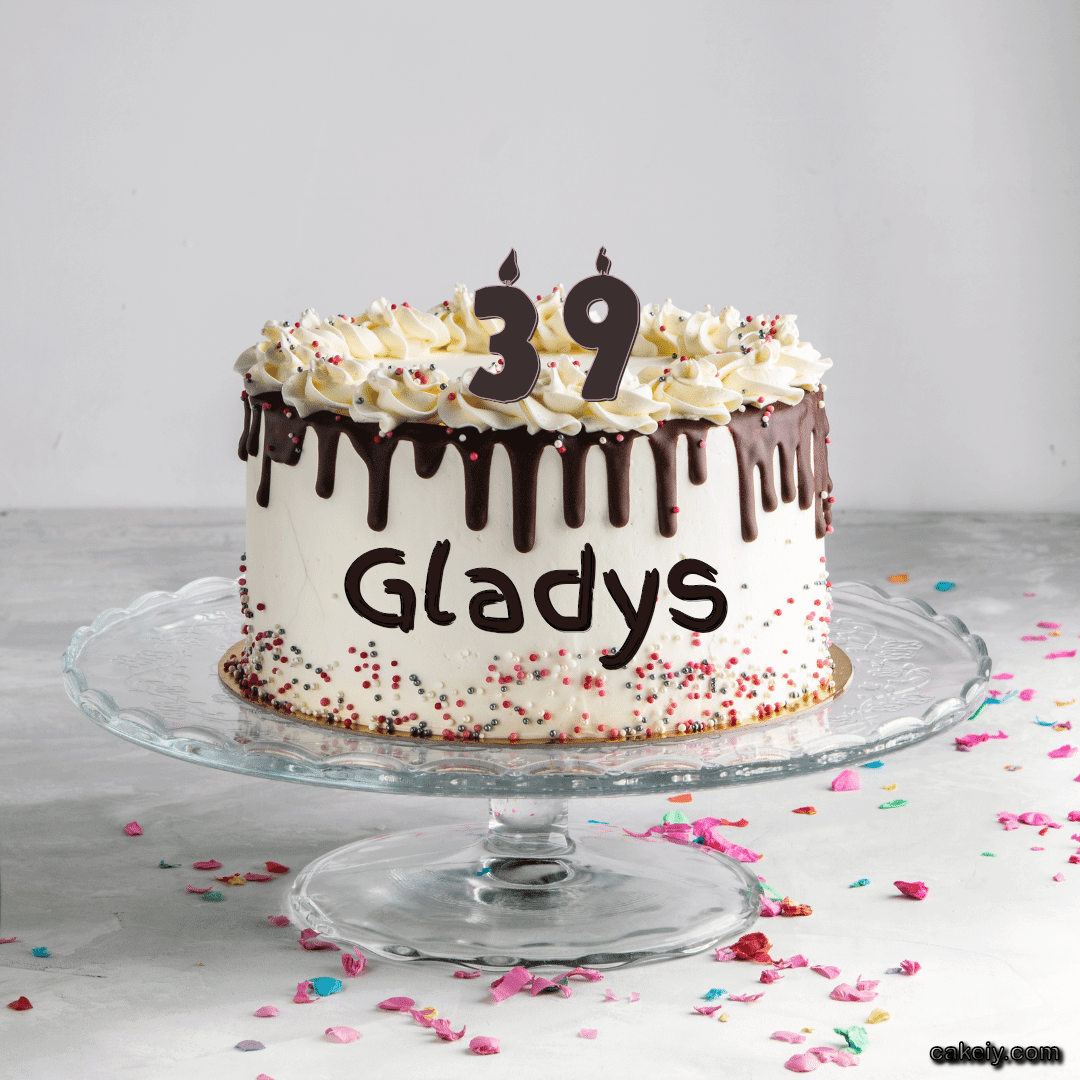 Creamy Choco Cake for Gladys