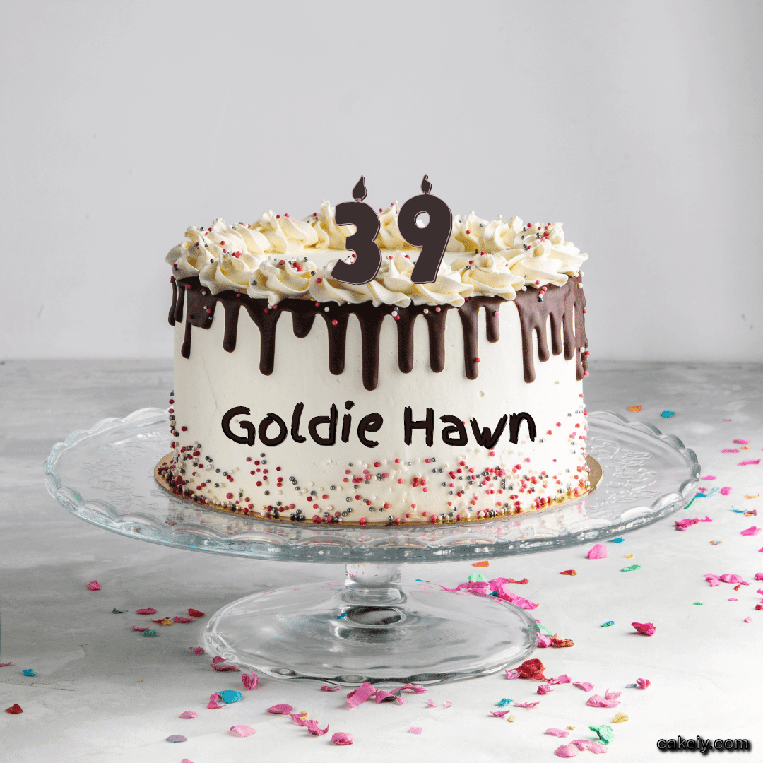 Creamy Choco Cake for Goldie Hawn