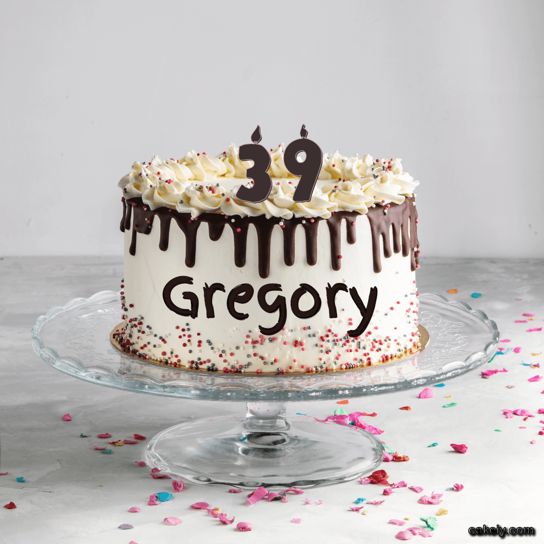 Creamy Choco Cake for Gregory