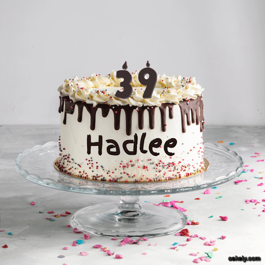 Creamy Choco Cake for Hadlee