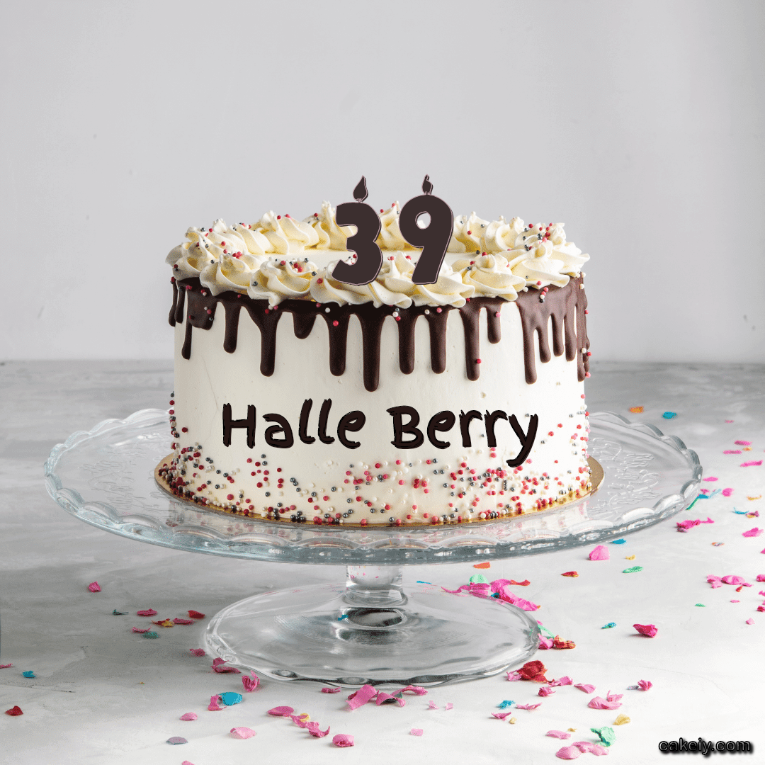 Creamy Choco Cake for Halle Berry