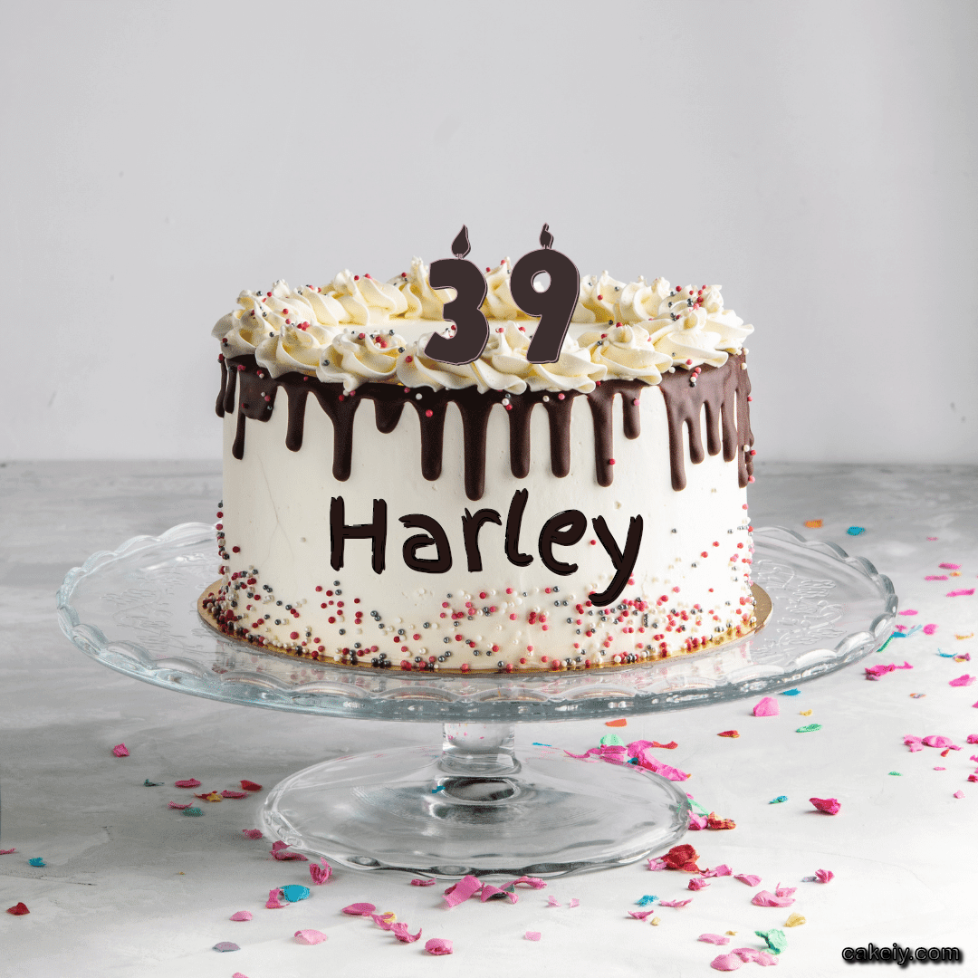 Creamy Choco Cake for Harley