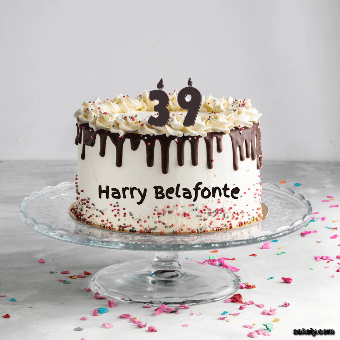 Creamy Choco Cake for Harry Belafonte