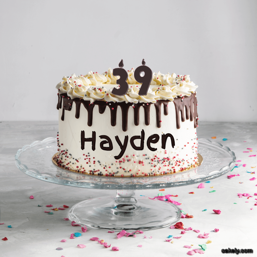 Creamy Choco Cake for Hayden