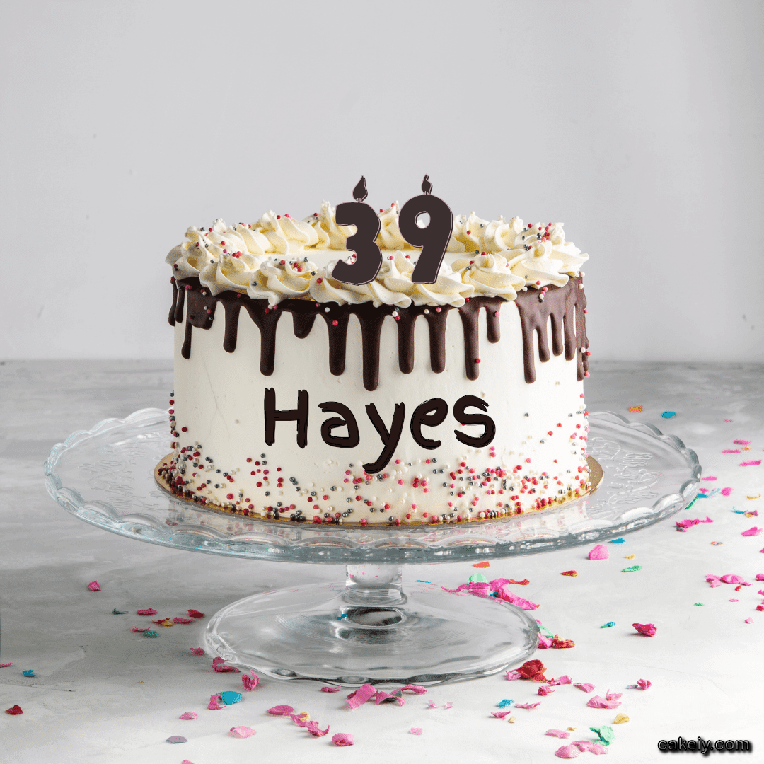 Creamy Choco Cake for Hayes