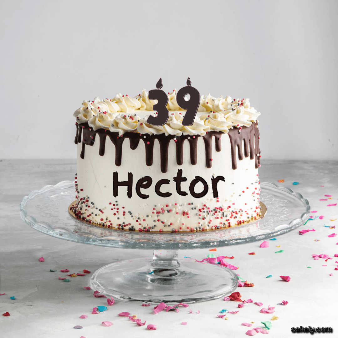Creamy Choco Cake for Hector