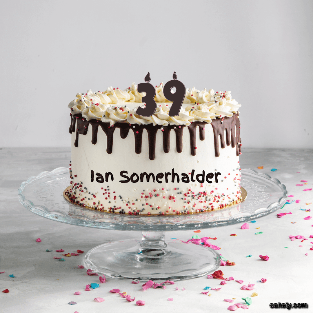 Creamy Choco Cake for Ian Somerhalder
