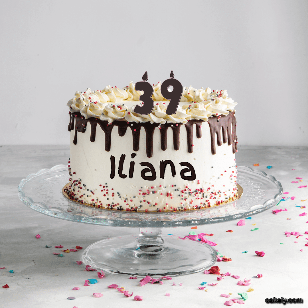 Creamy Choco Cake for Iliana