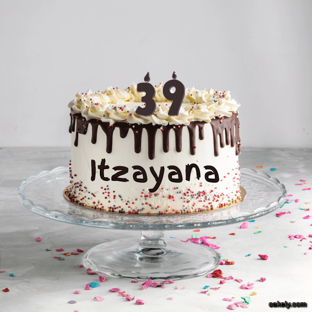 Creamy Choco Cake for Itzayana