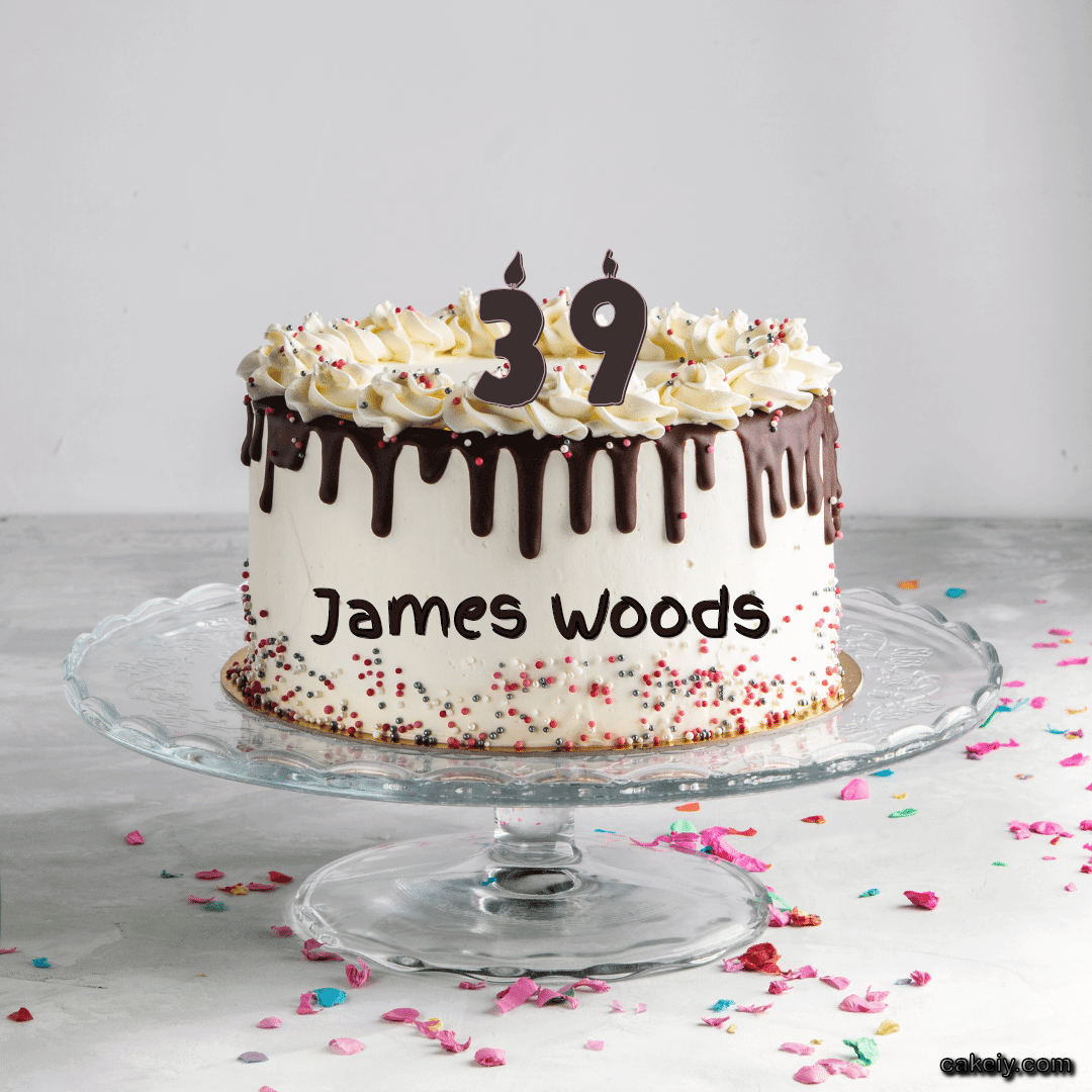 Creamy Choco Cake for James Woods