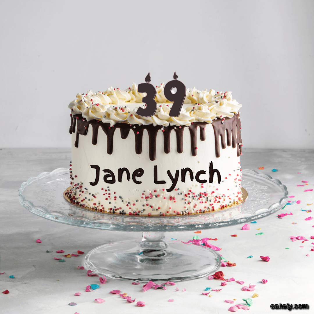 Creamy Choco Cake for Jane Lynch