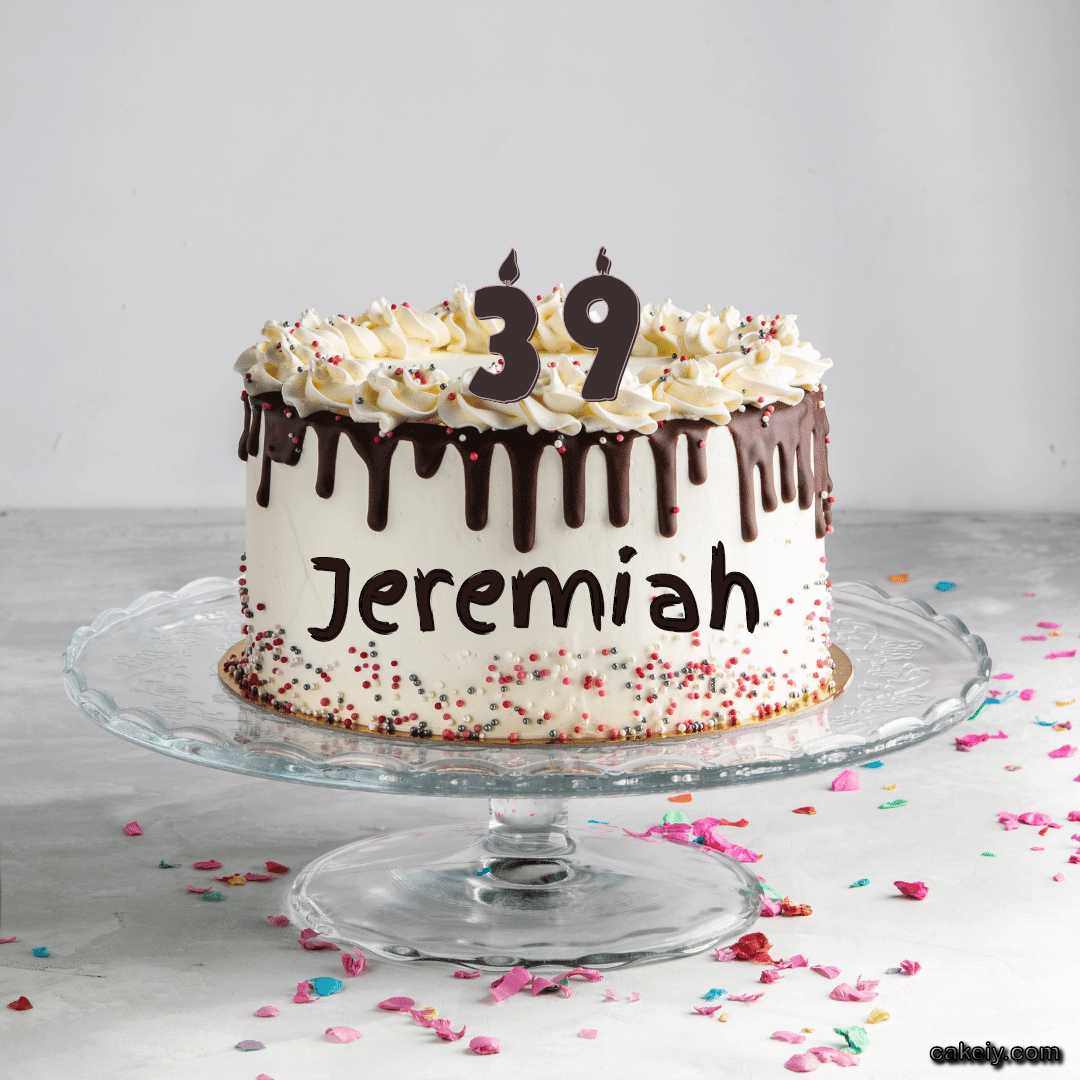 Creamy Choco Cake for Jeremiah
