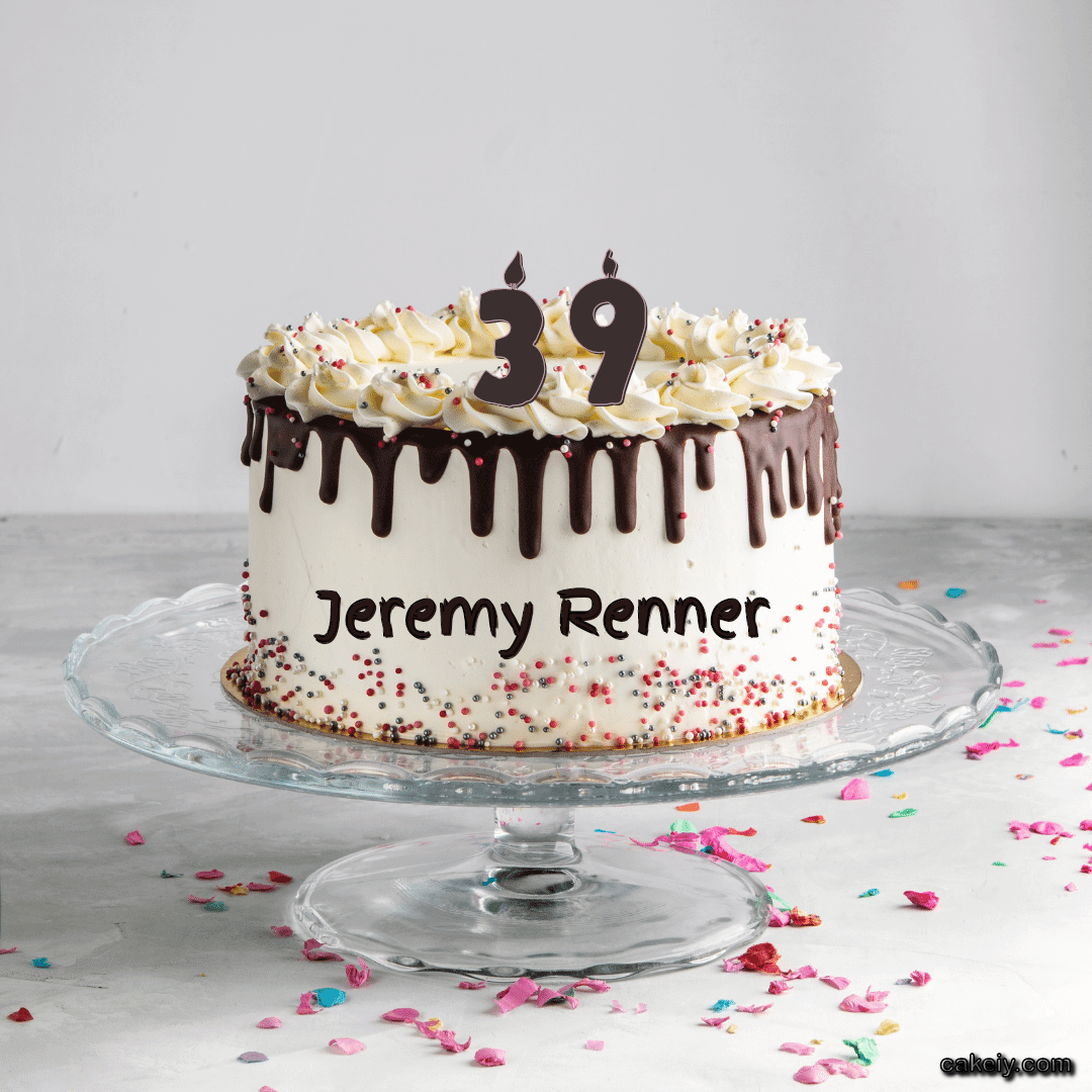 Creamy Choco Cake for Jeremy Renner