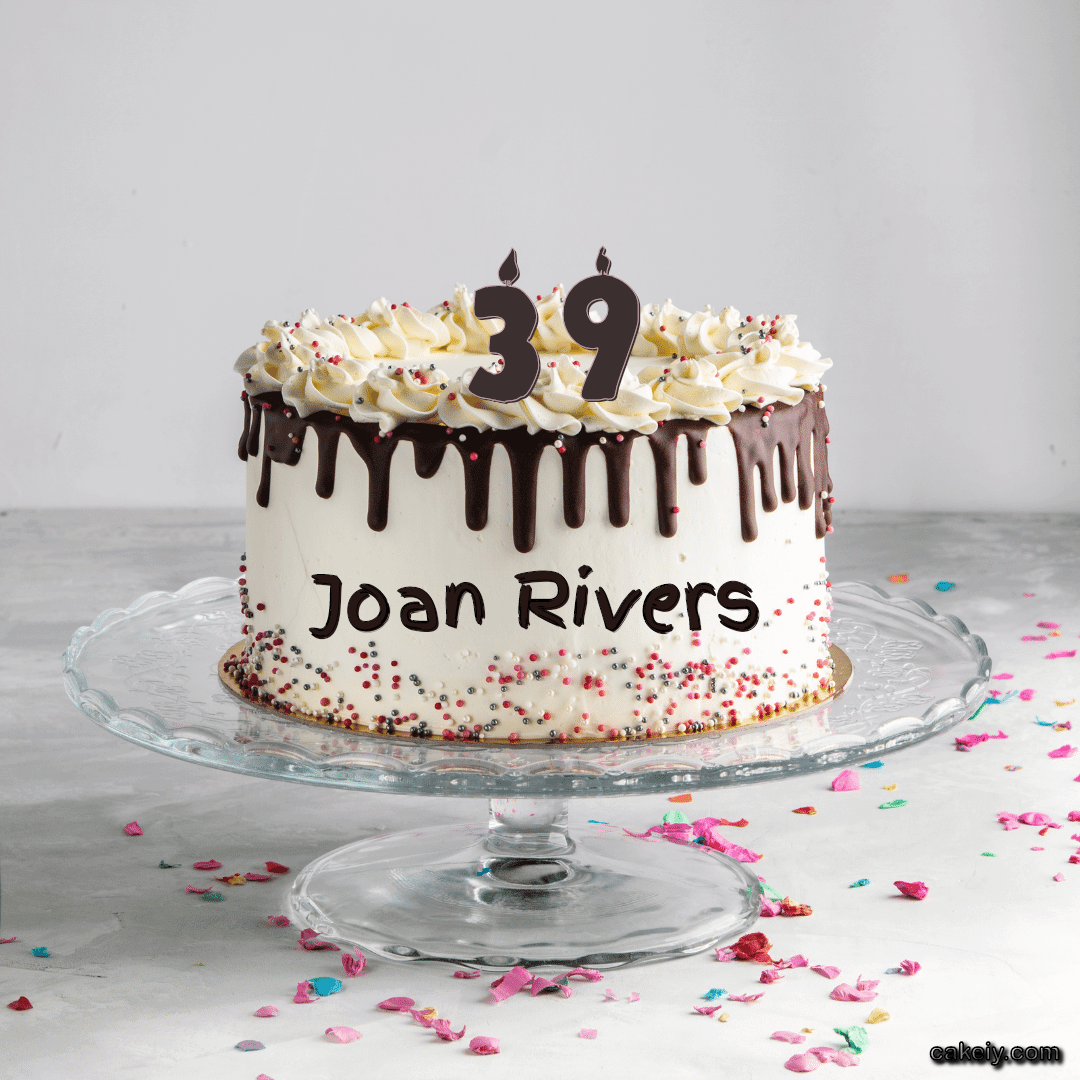 Creamy Choco Cake for Joan Rivers