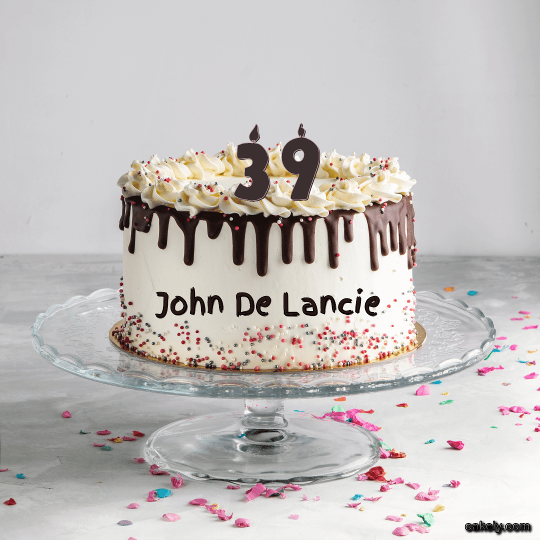 Creamy Choco Cake for John De Lancie