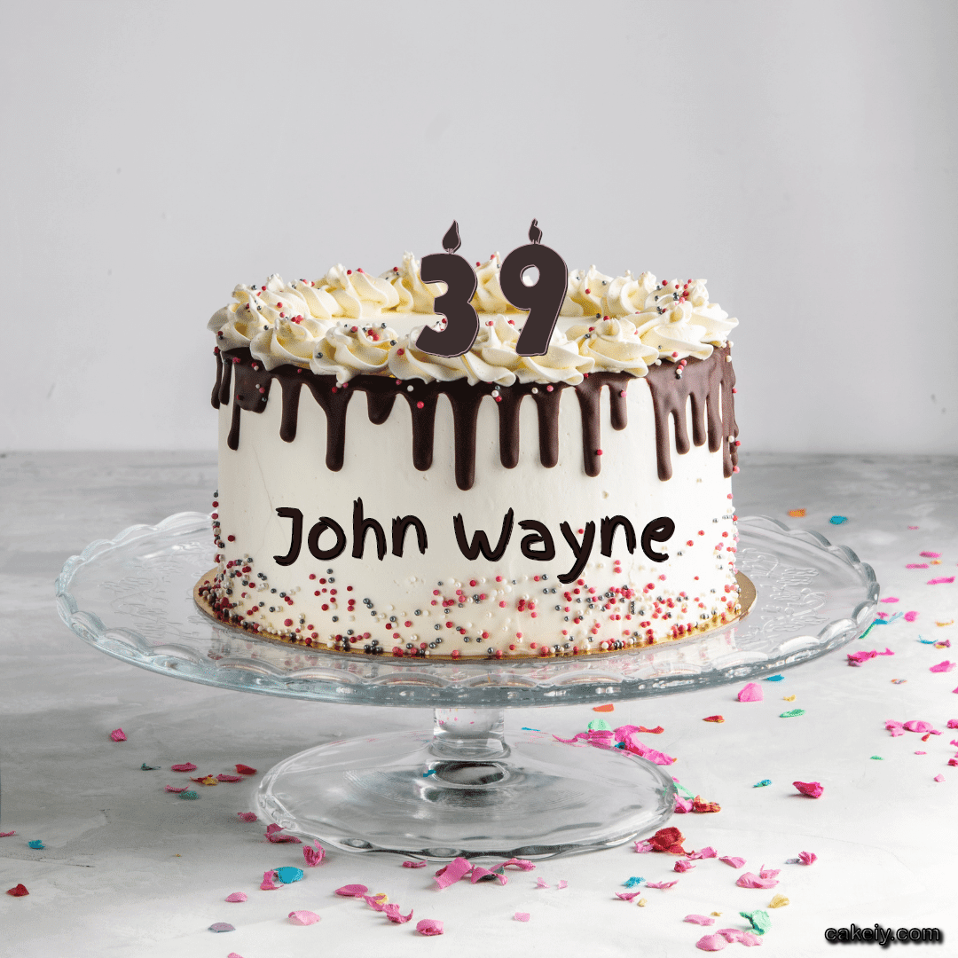 Creamy Choco Cake for John Wayne