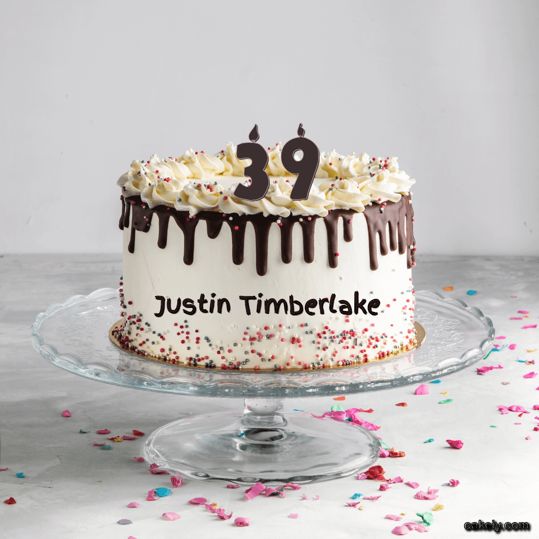 Creamy Choco Cake for Justin Timberlake