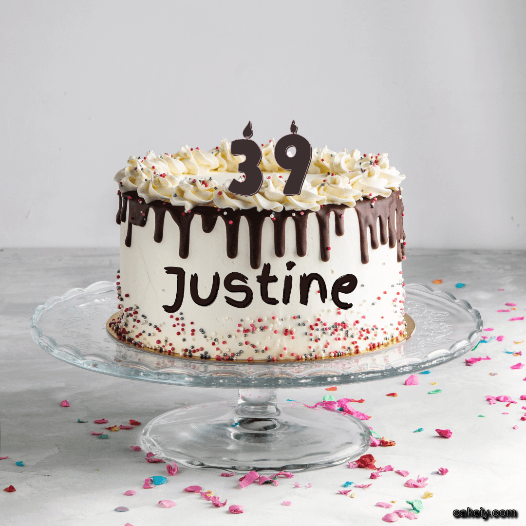 Creamy Choco Cake for Justine