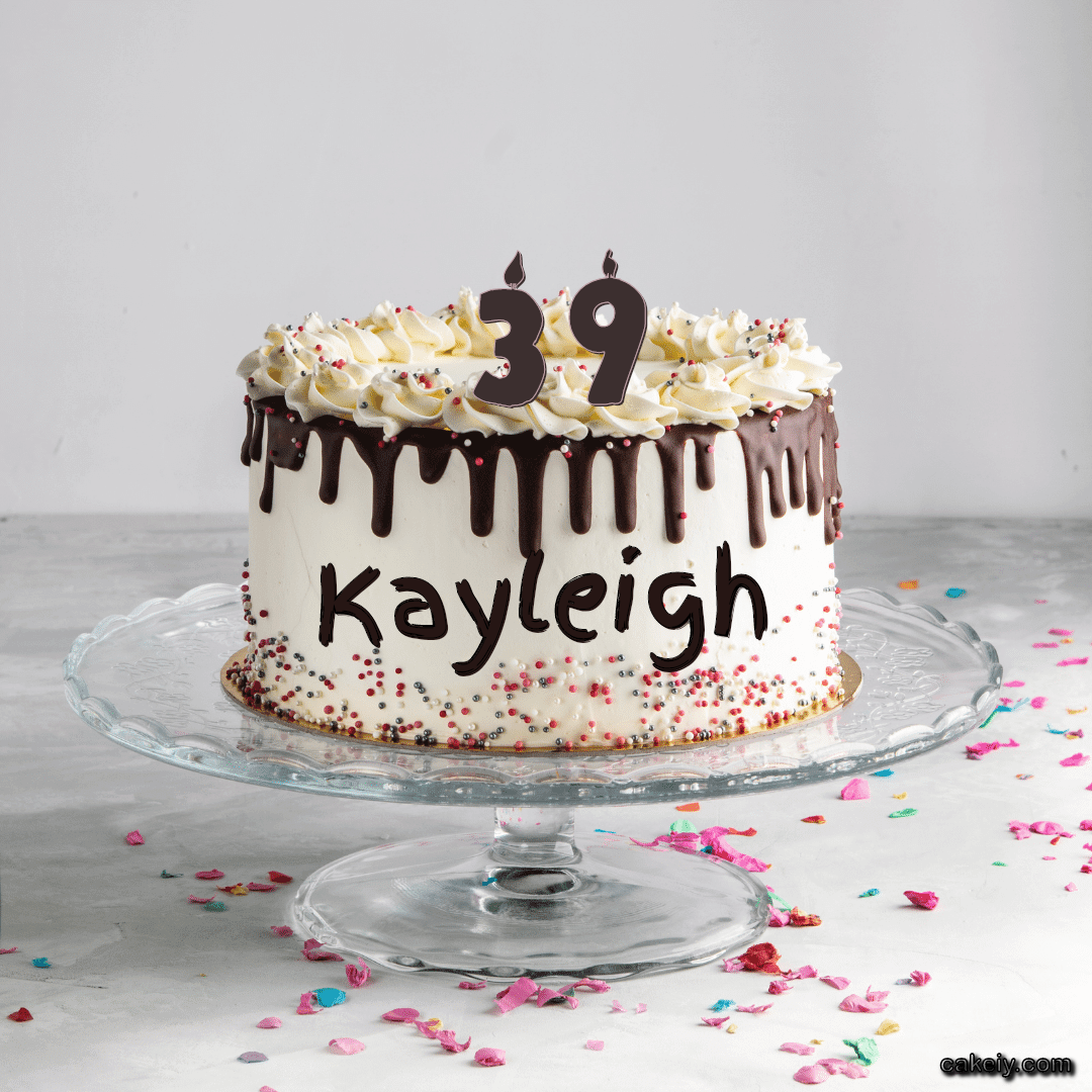 Creamy Choco Cake for Kayleigh
