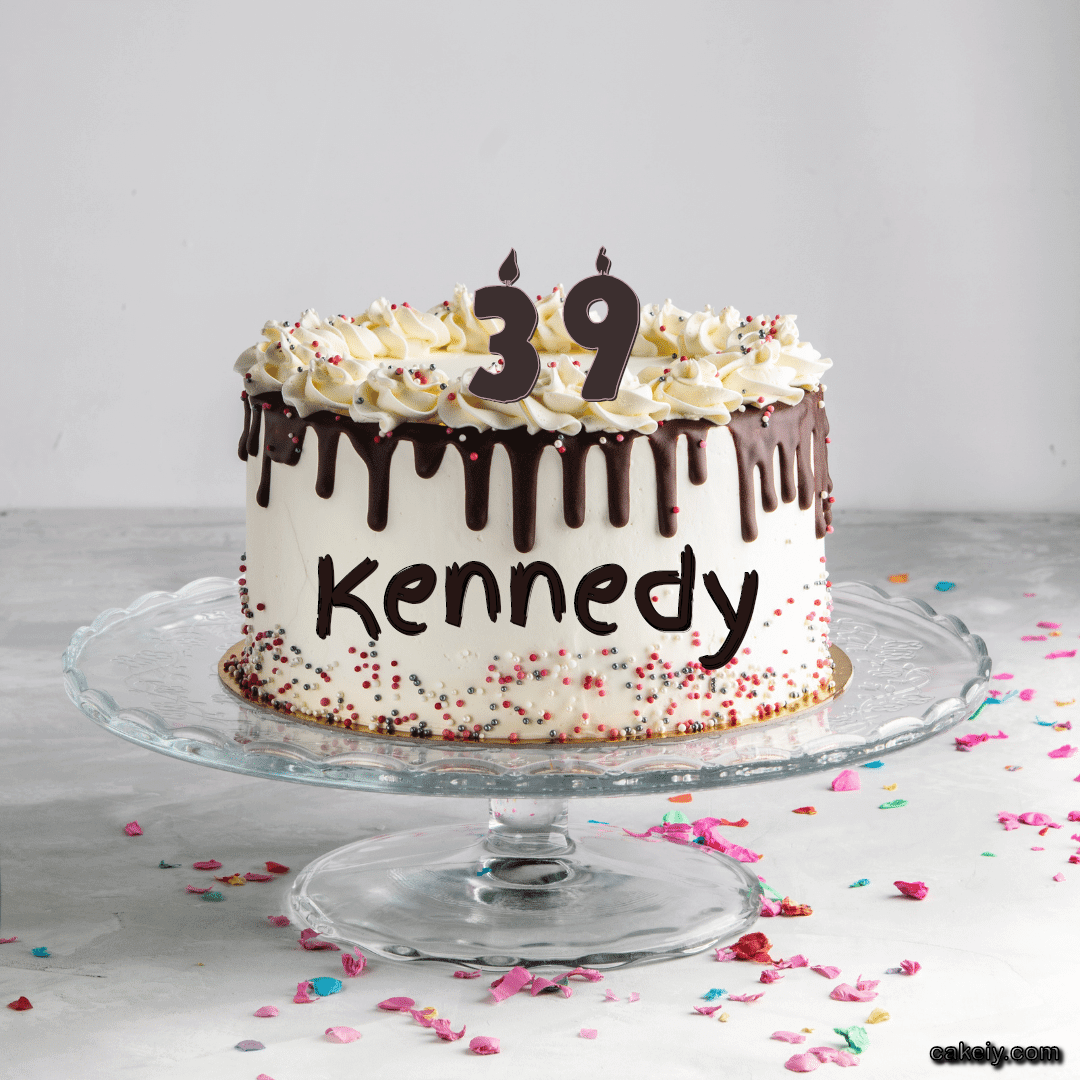 Creamy Choco Cake for Kennedy