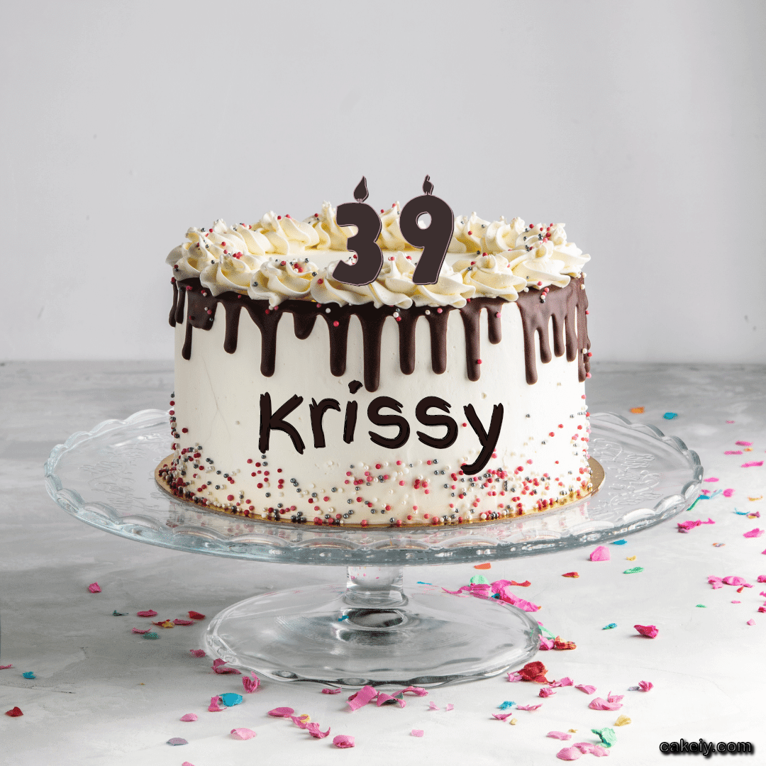 Creamy Choco Cake for Krissy