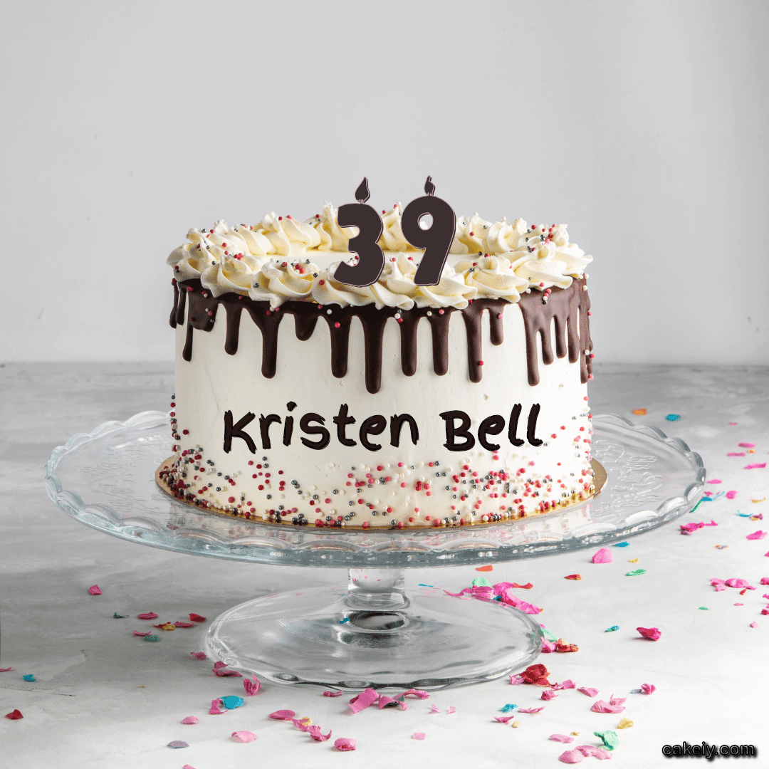 Creamy Choco Cake for Kristen Bell