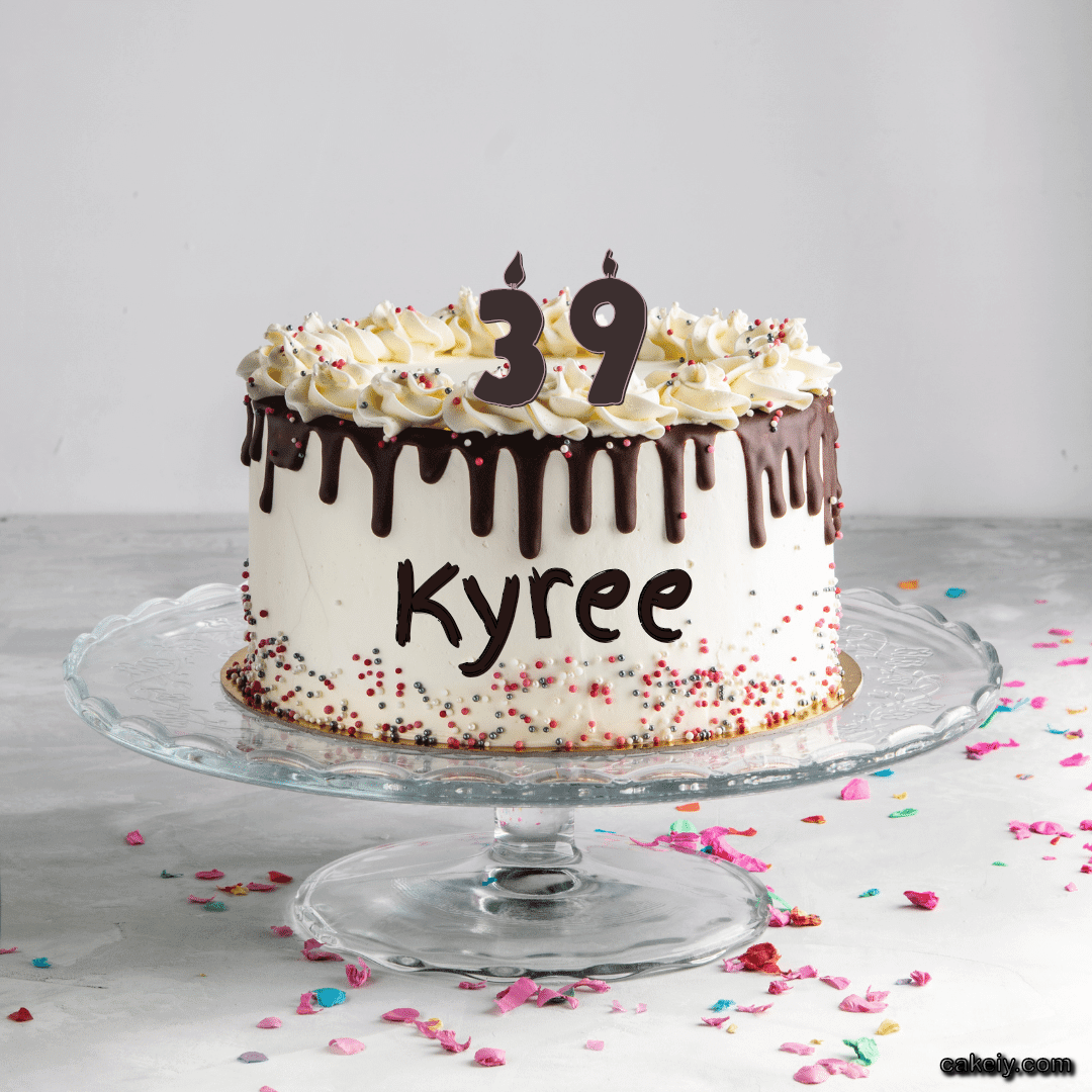 Creamy Choco Cake for Kyree
