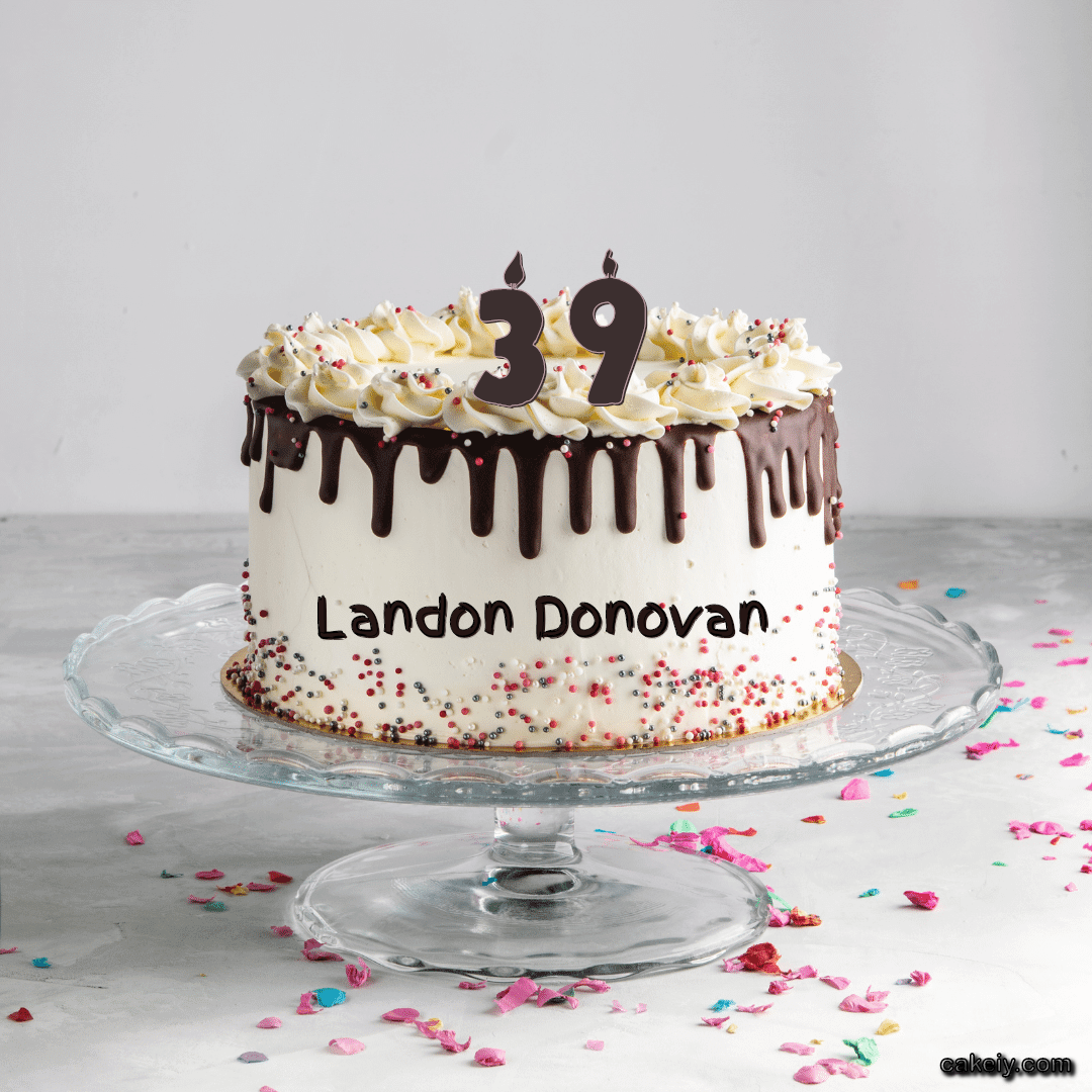 Creamy Choco Cake for Landon Donovan