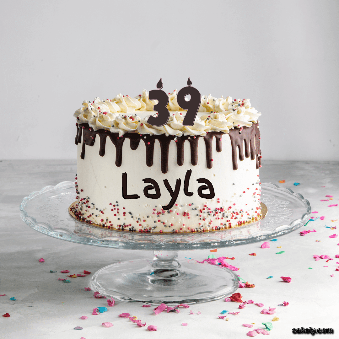 Creamy Choco Cake for Layla