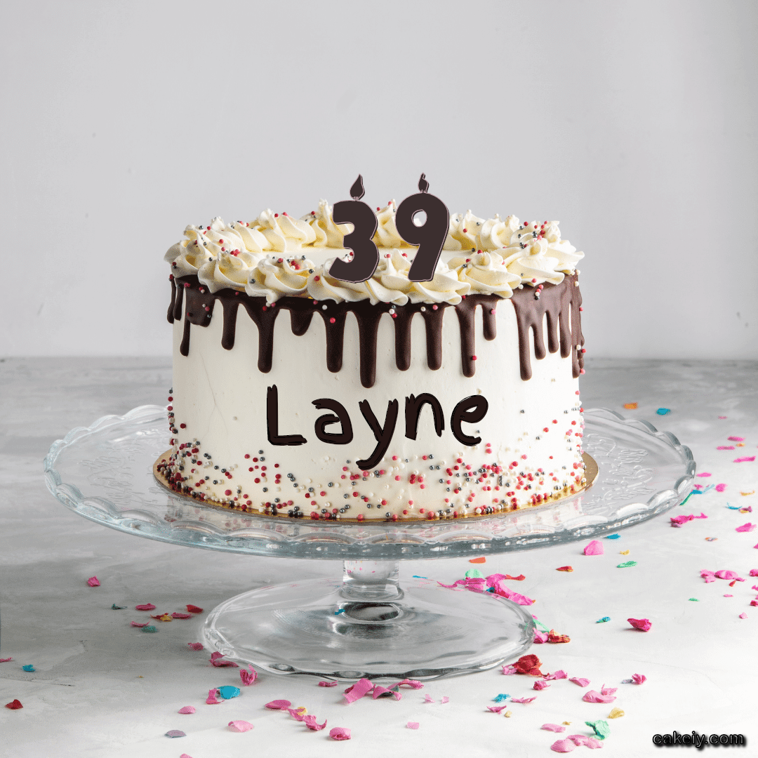 Creamy Choco Cake for Layne