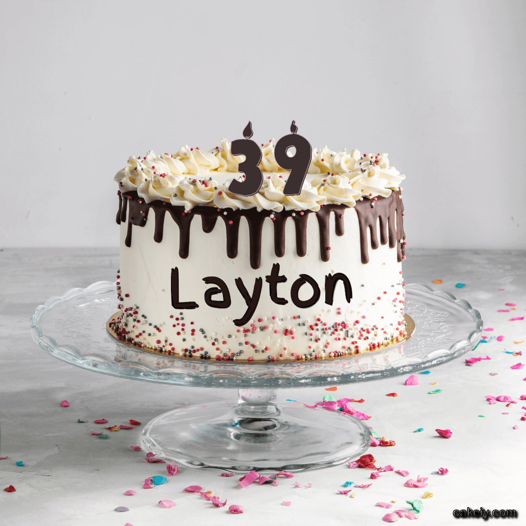 Creamy Choco Cake for Layton