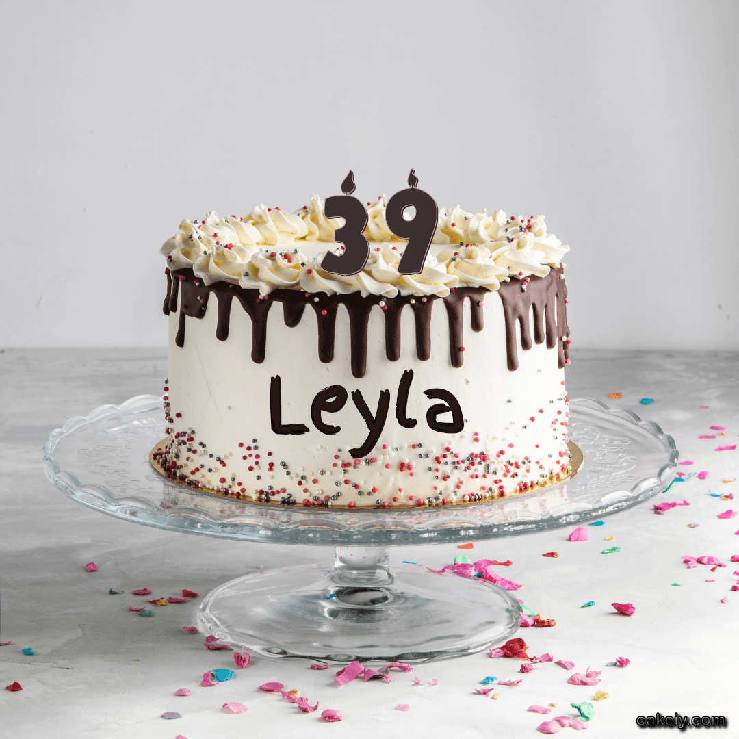 Creamy Choco Cake for Leyla
