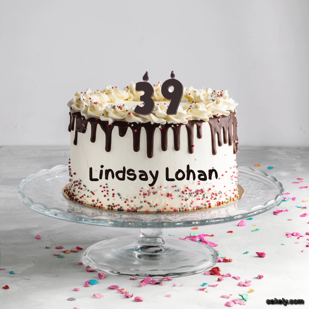 Creamy Choco Cake for Lindsay Lohan