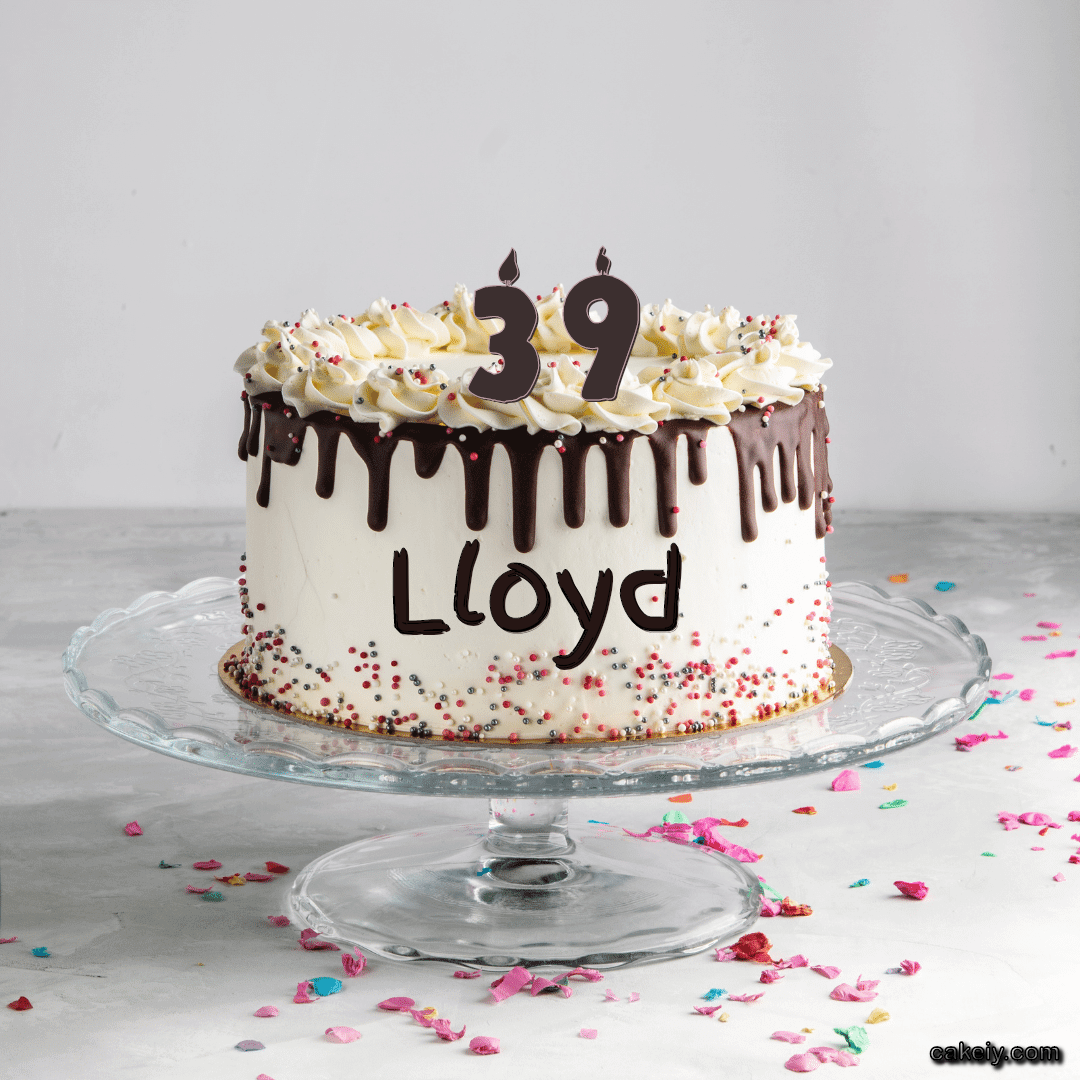 Creamy Choco Cake for Lloyd