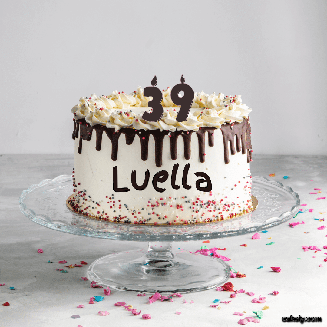 Creamy Choco Cake for Luella