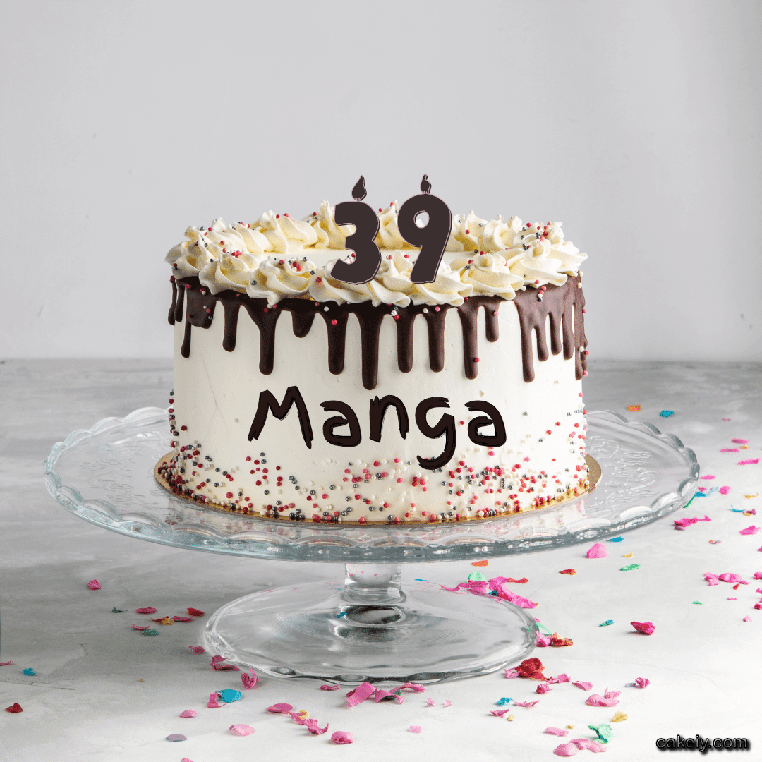 Creamy Choco Cake for Manga